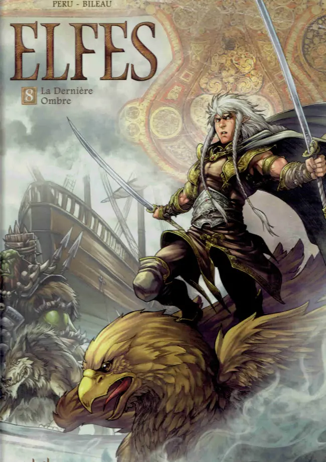 Couverture de l'album Elfes Tome 8 La Dernière Ombre