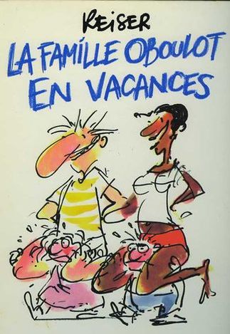 Couverture de l'album La Famille Oboulot en vacances