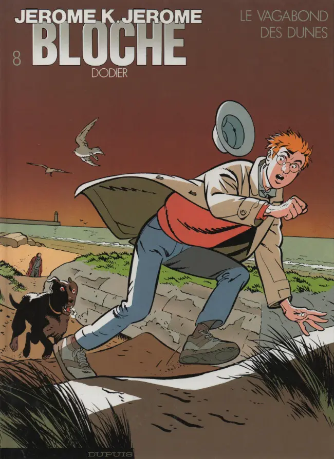 Couverture de l'album Jérôme K. Jérôme Bloche Tome 8 Le vagabond des dunes