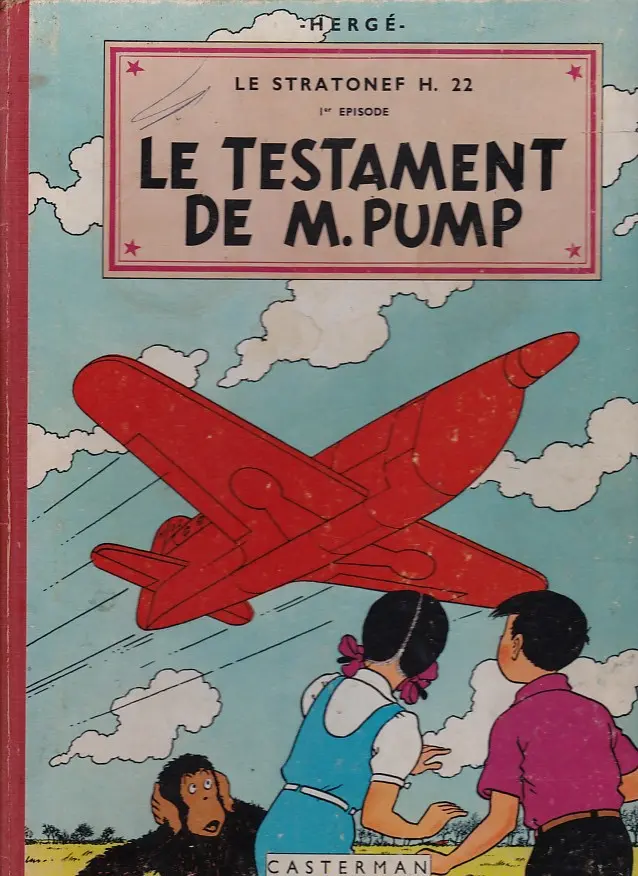 Couverture de l'album Les Aventures de Jo, Zette et Jocko Tome 1 Le testament de M. Pump