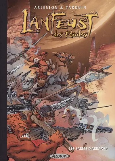 Couverture de l'album Lanfeust des Étoiles Tome 3 Les sables d'Abraxar