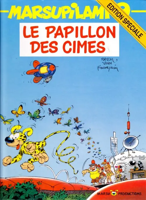 Couverture de l'album Marsupilami Tome 9 Le papillon des cimes