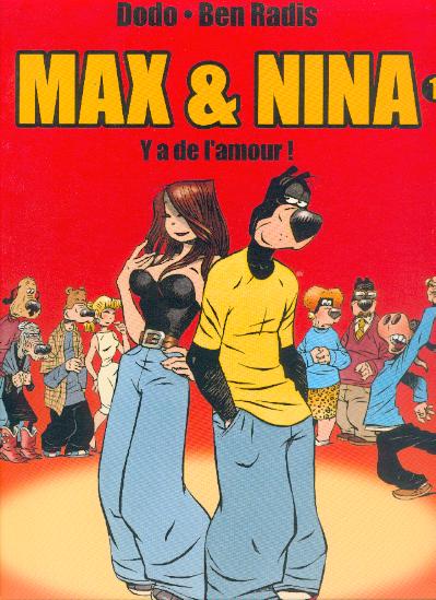 Couverture de l'album Max & Nina Tome 1 Y'a de l'amour !