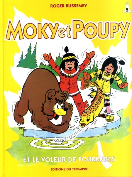 Couverture de l'album Moky et Poupy Tome 5 Moky et Poupy et le voleur de fourrures