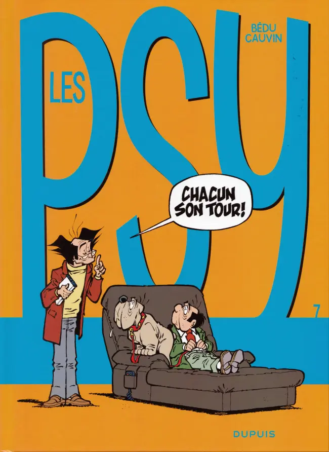 Couverture de l'album Les Psy Tome 7 Chacun son tour !