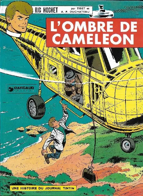 Couverture de l'album Ric Hochet Tome 4 L'ombre de caméléon