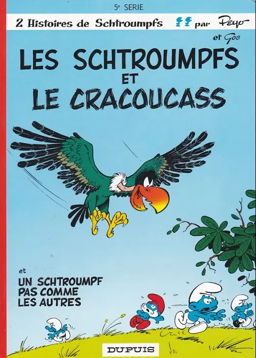 Couverture de l'album Les Schtroumpfs Tome 5 Les Schtroumpfs et le Cracoucass