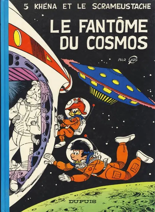 Couverture de l'album Le Scrameustache Tome 5 Le fantôme du Cosmos