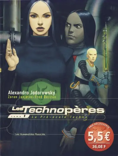 Couverture de l'album Les Technopères Tome 1 La Pré-école Techno