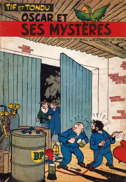 Couverture de l'album Tif et Tondu Tome 3 Oscar et ses mystères