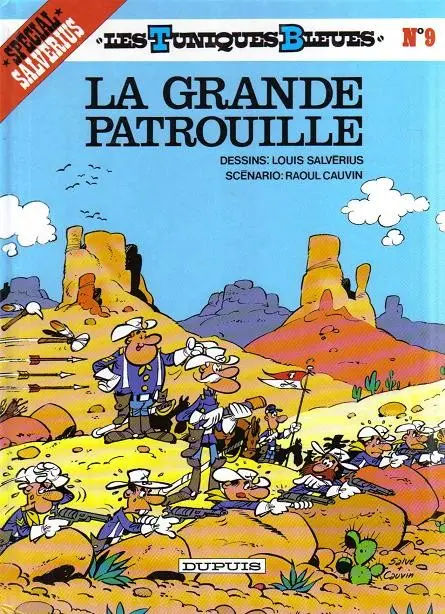 Couverture de l'album Les Tuniques Bleues Tome 9 La grande patrouille