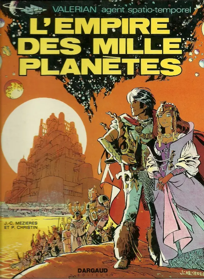Couverture de l'album Valérian Tome 2 L'empire des mille planètes