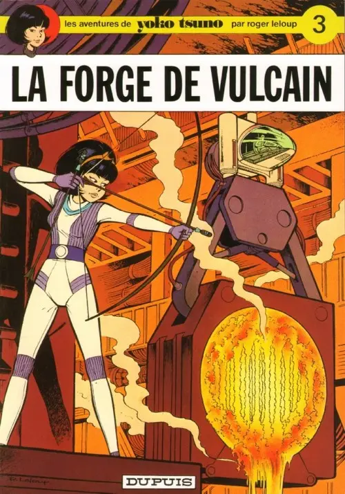Couverture de l'album Yoko Tsuno Tome 3 La forge de Vulcain