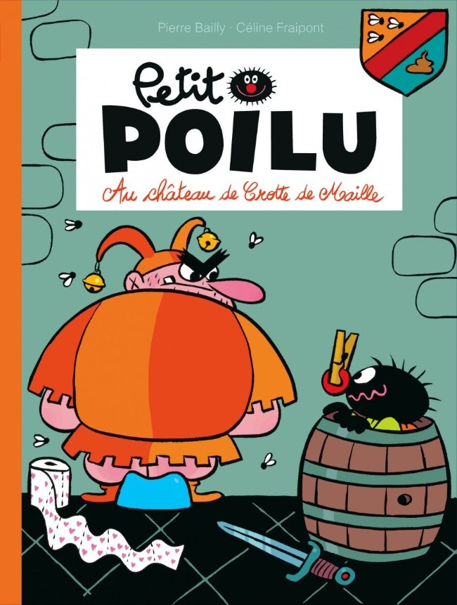 Couverture de l'album Petit Poilu Tome 13 au château de Crotte de Maille