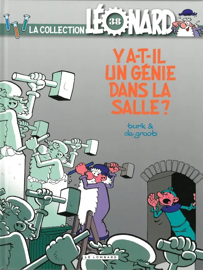Couverture de l'album La Collection Léonard Tome 38 Ya-t-il un génie dans la salle ?