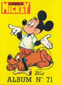 Couverture de l'album Le Journal de Mickey Album N° 71