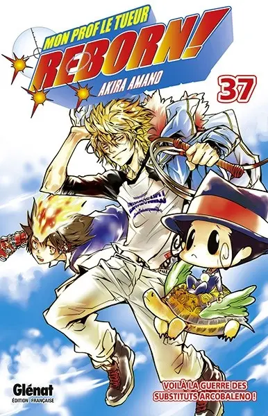 Couverture de l'album Mon prof le tueur - Reborn ! 37 Voilà la guerre des substituts Arcobaleno !