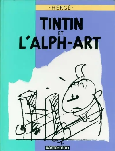 Couverture de l'album Tintin Tome 24 Tintin et l'Alph-Art