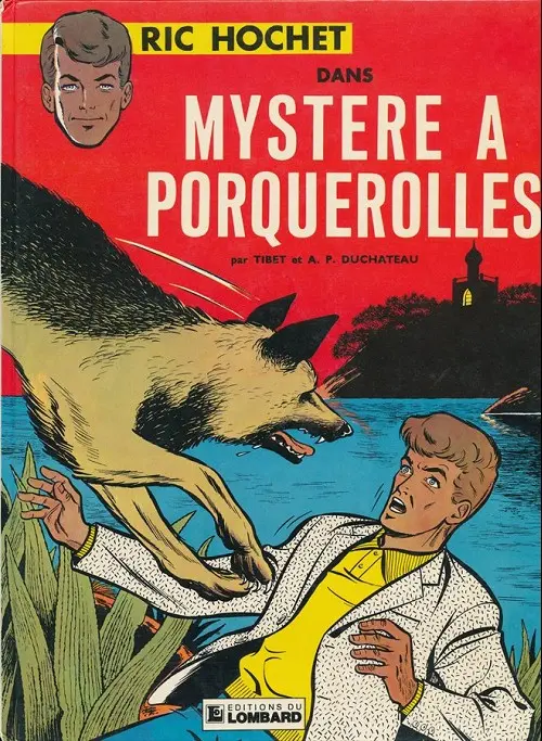 Couverture de l'album Ric Hochet Tome 2 Mystère à Porquerolles