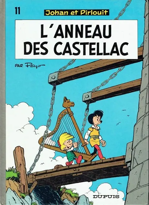 Couverture de l'album Johan et Pirlouit Tome 11 L'anneau des castellac