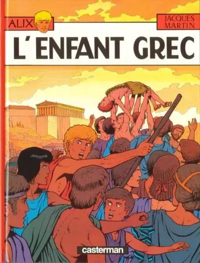 Couverture de l'album Alix Tome 15 L'enfant grec