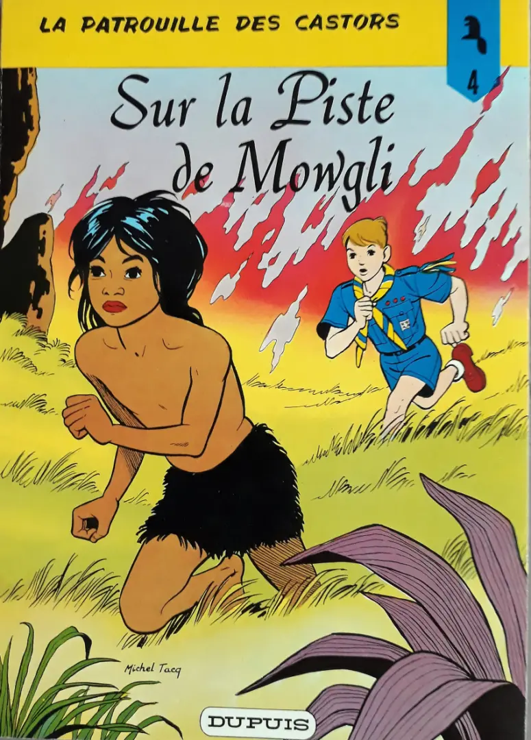Couverture de l'album La Patrouille des Castors Tome 4 Sur la Piste de Mowgli