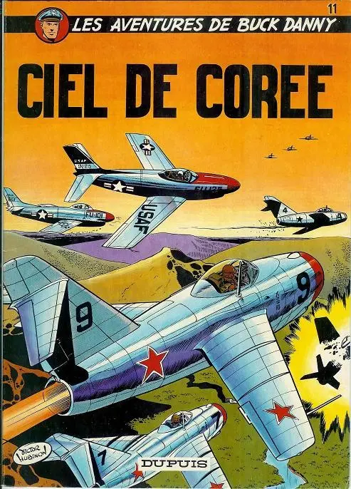 Couverture de l'album Buck Danny Tome 11 Ciel de Corée