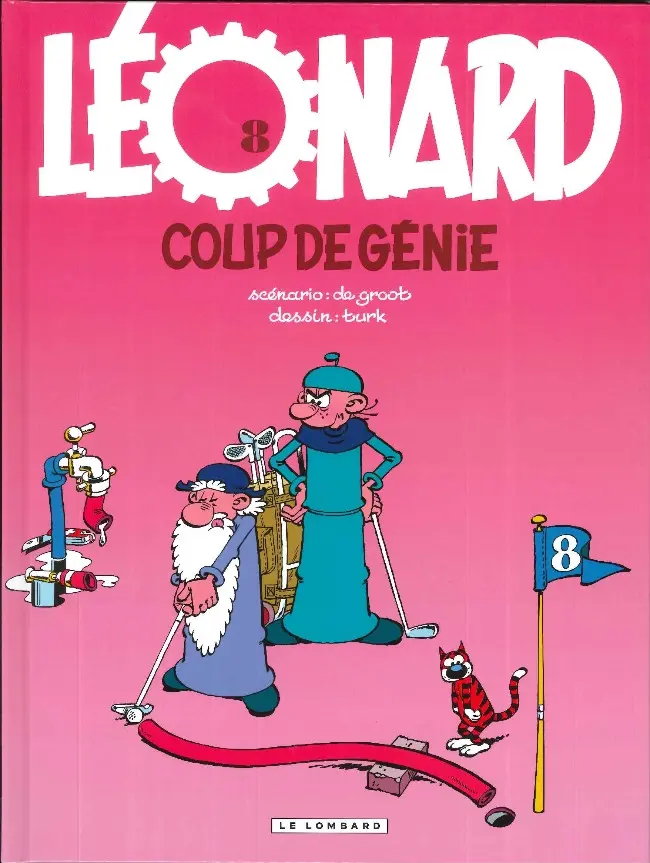 Couverture de l'album Léonard Tome 8 Coup de génie