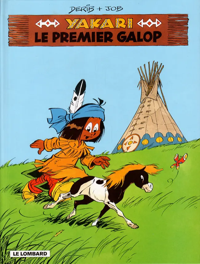 Couverture de l'album Yakari Tome 16 Le premier galop