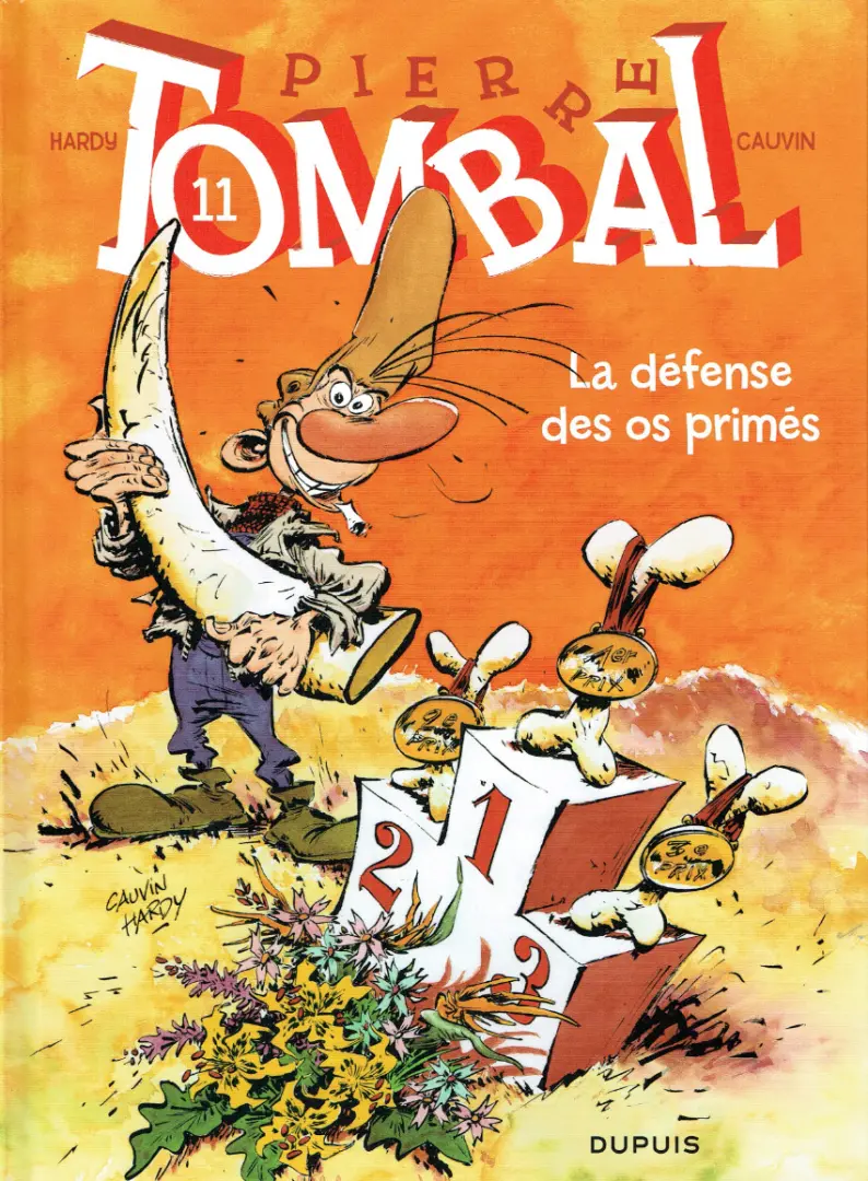 Couverture de l'album Pierre Tombal Tome 11 La défense des os primés