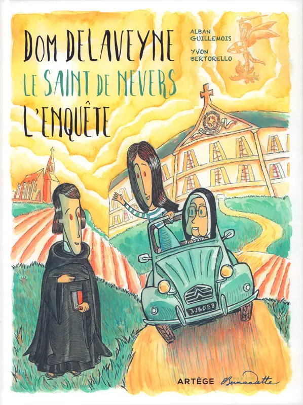 Couverture de l'album Dom Delaveyne, le Saint de Nevers : l'Enquête