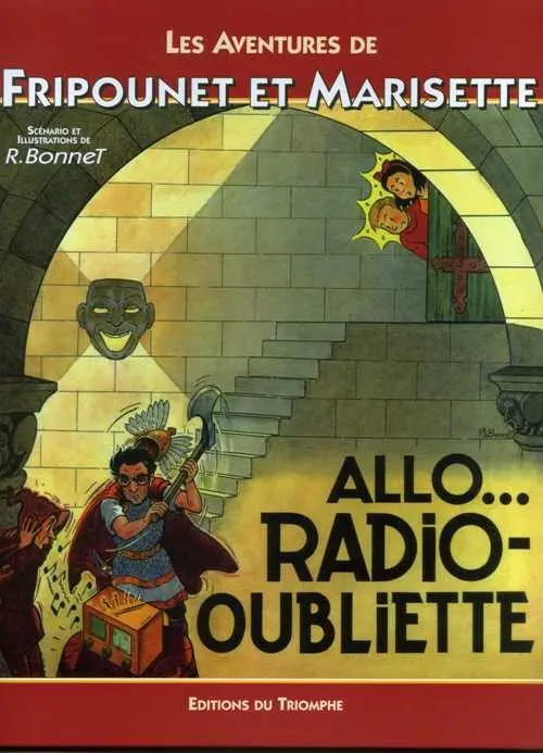 Couverture de l'album Fripounet et Marisette Tome 11 Allo... radio-oubliette