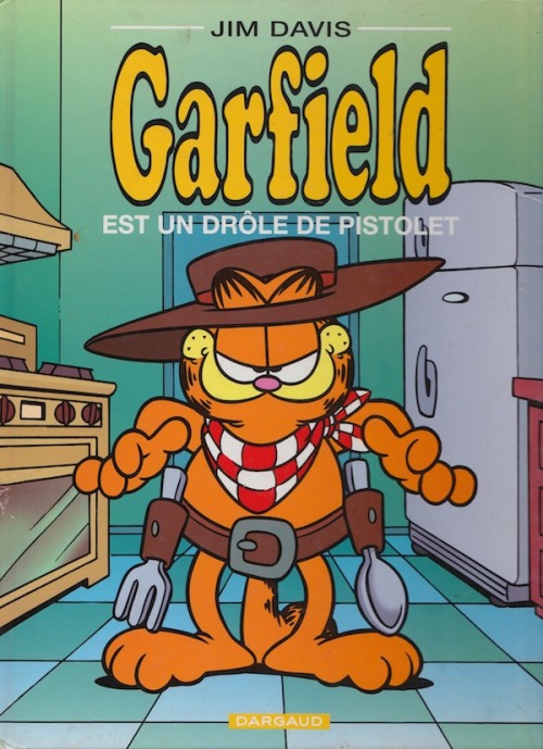 Couverture de l'album Garfield Tome 23 Garfield est un drôle de pistolet