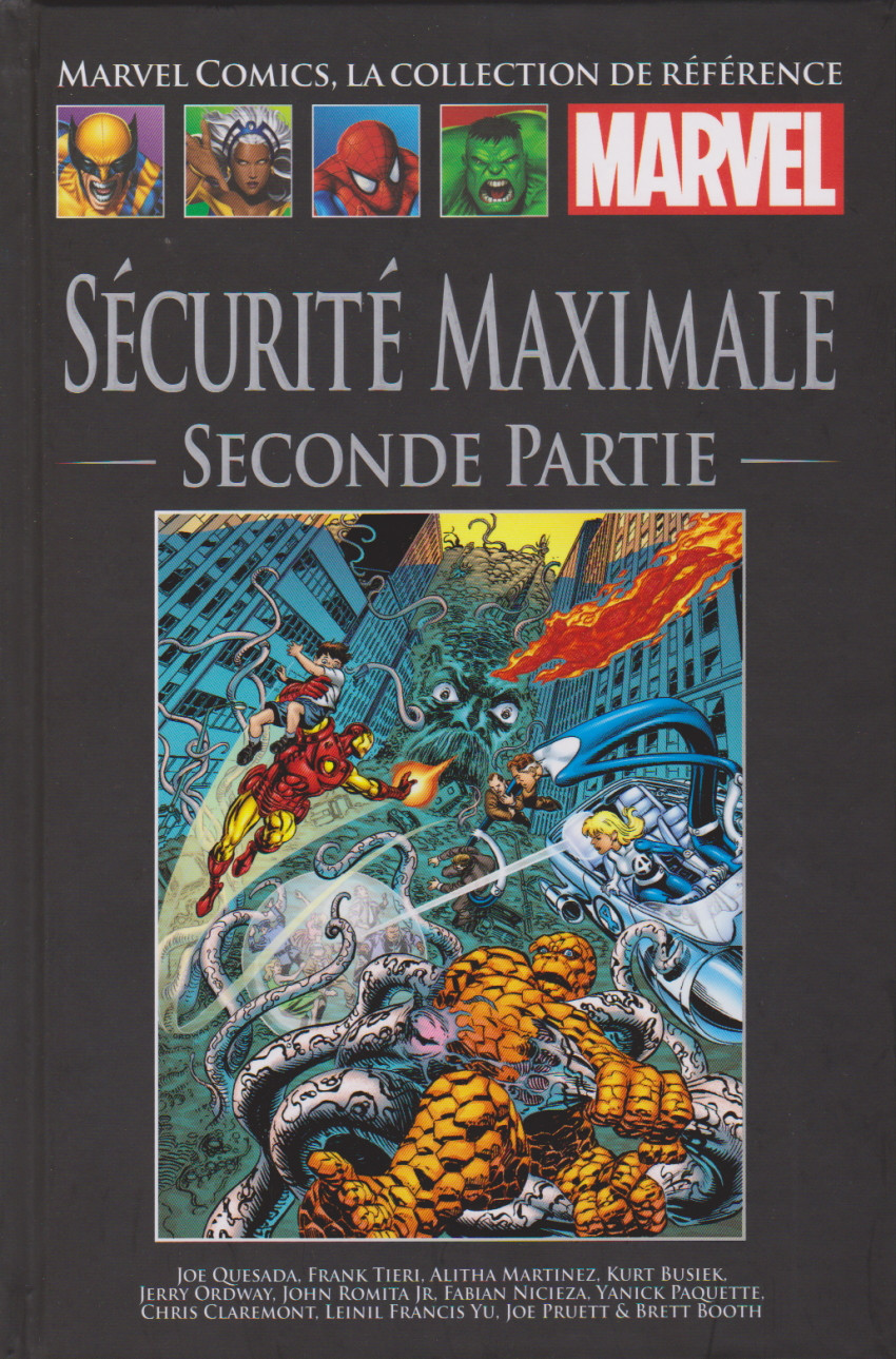 Couverture de l'album Marvel Comics - La collection de référence Tome 205 Sécurité Maximale : Seconde Partie