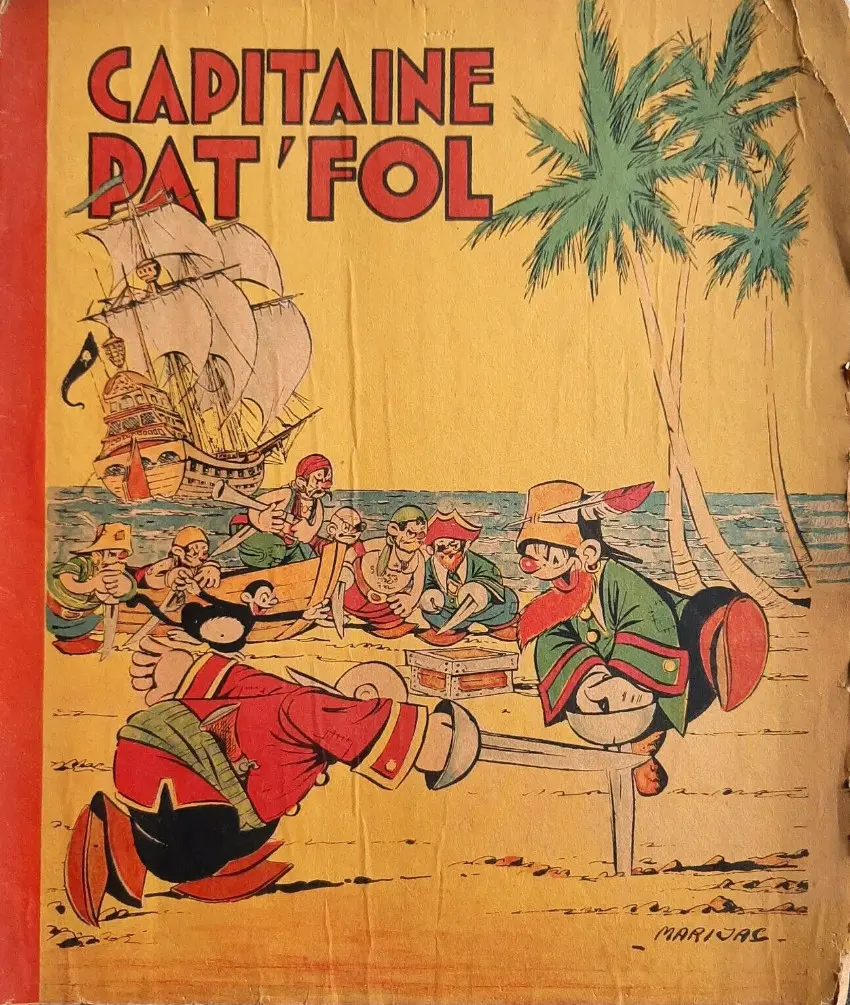 Couverture de l'album Capitaine Pat'folle Tome 1 Capitaine Pat'Fol