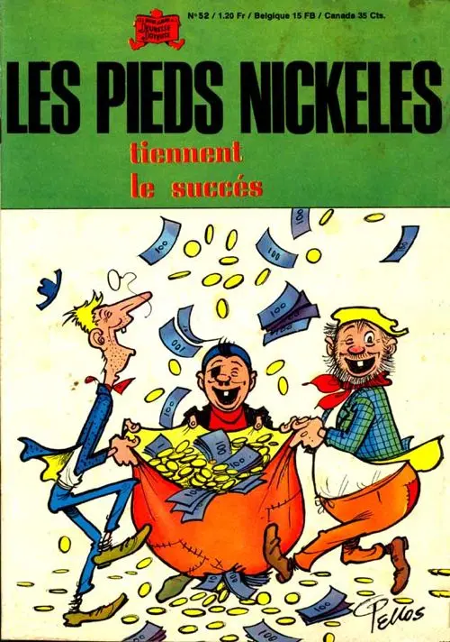 Couverture de l'album Les Pieds Nickelés Tome 52 Les Pieds Nickelés tiennent le succès