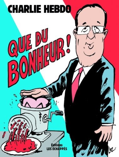 Couverture de l'album Charlie Hebdo - Une année de dessins Que du bonheur !