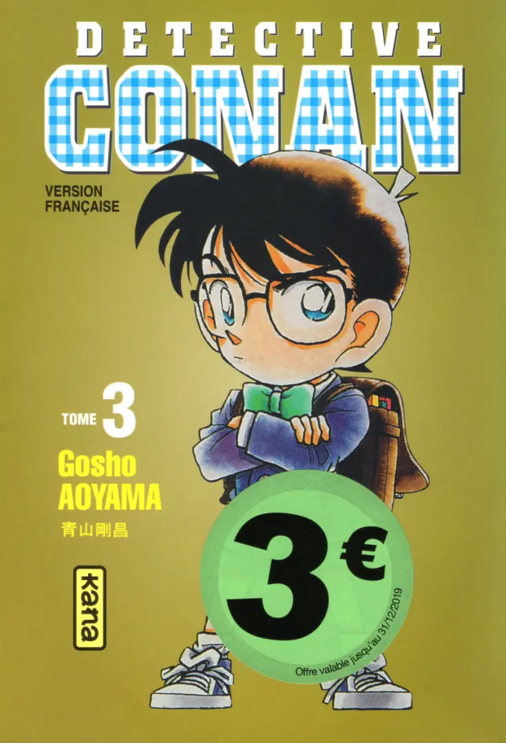 Couverture de l'album Détective Conan Tome 3