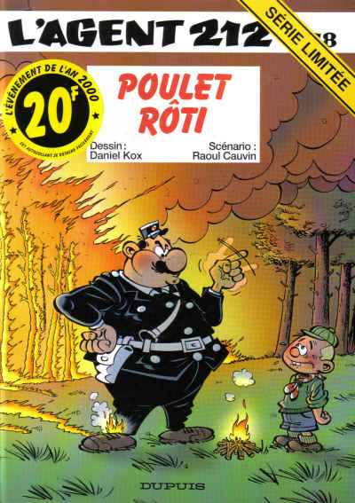 Couverture de l'album L'Agent 212 Tome 18 Poulet rôti