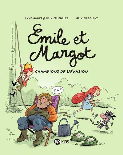 Couverture de l'album Émile et Margot Tome 12 Champions de l'évasion