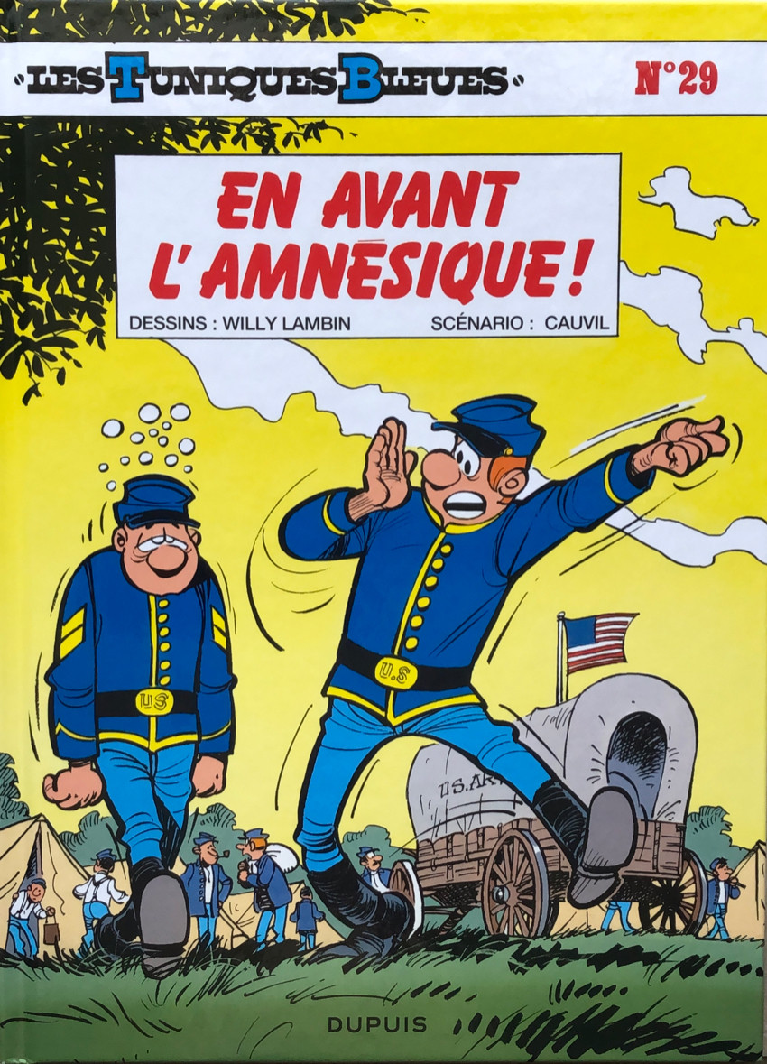 Couverture de l'album Les Tuniques Bleues Tome 29 En avant l'amnésique !