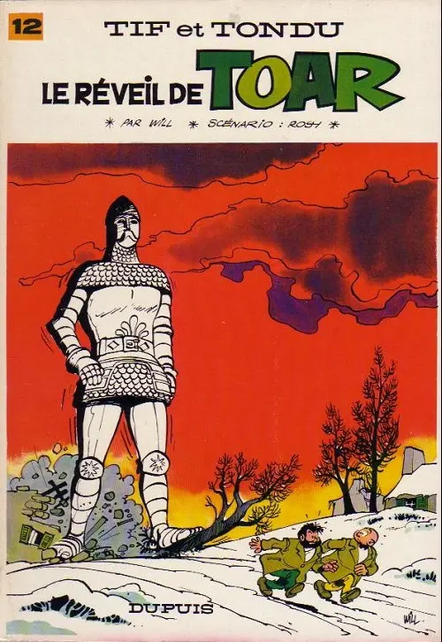 Couverture de l'album Tif et Tondu Tome 12 Le réveil de Toar