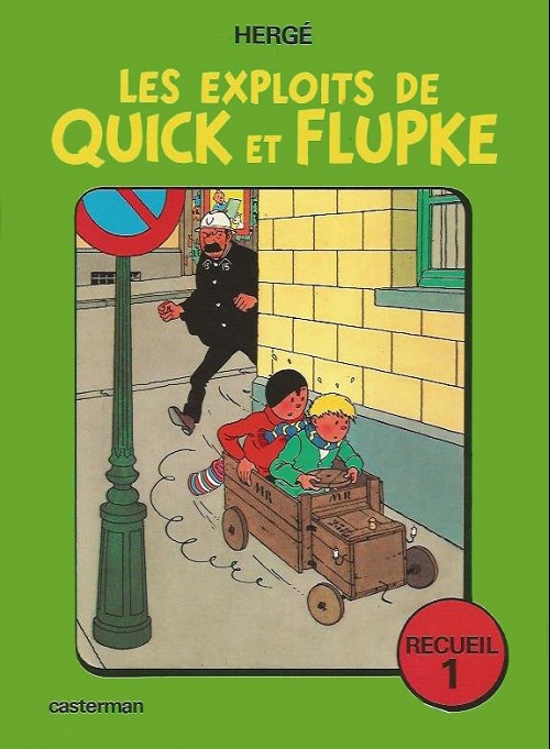 Couverture de l'album Quick et Flupke - Gamins de Bruxelles Recueil 1