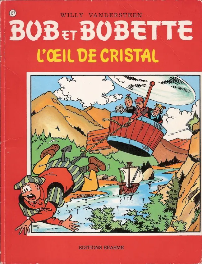 Couverture de l'album Bob et Bobette Tome 157 L'œil de cristal