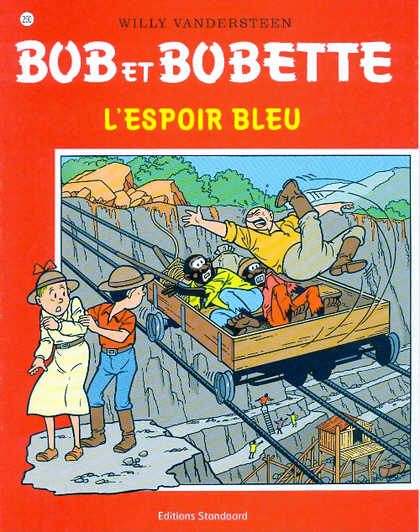 Couverture de l'album Bob et Bobette Tome 250 L'espoir bleu