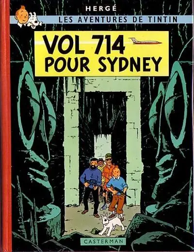 Couverture de l'album Tintin Tome 22 Vol 714 pour Sydney