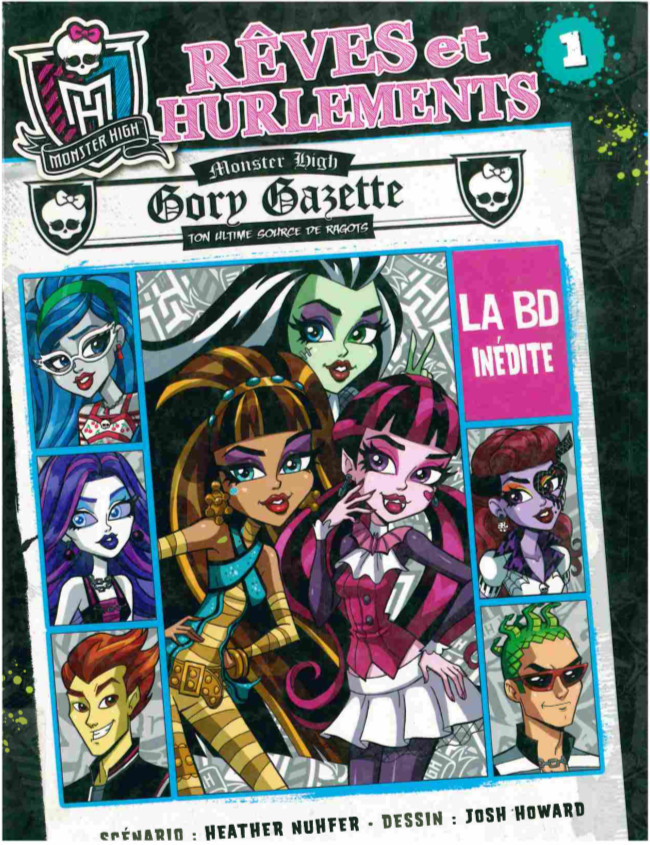 Couverture de l'album Monster high - Rêves et hurlements 1