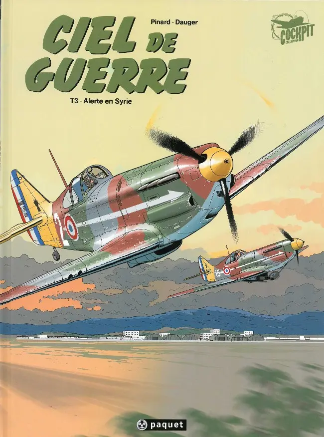 Couverture de l'album Ciel de guerre Tome 3 Alerte en Syrie