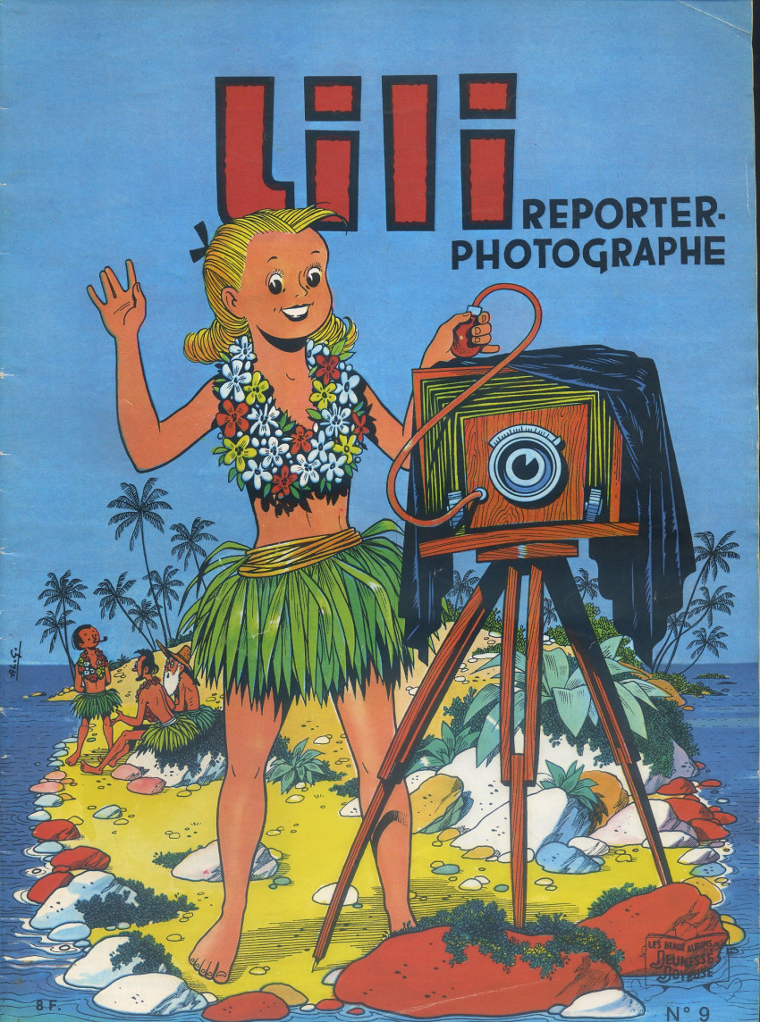 Couverture de l'album Lili Tome 9 L'espiègle Lili reporter-photographe