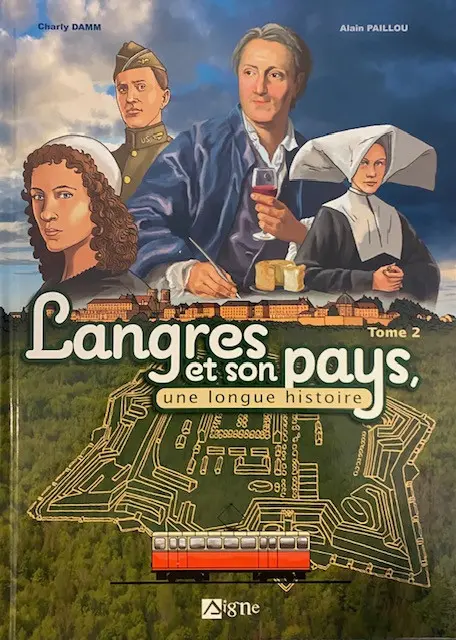 Couverture de l'album Langres et son pays, une longue histoire Tome 2